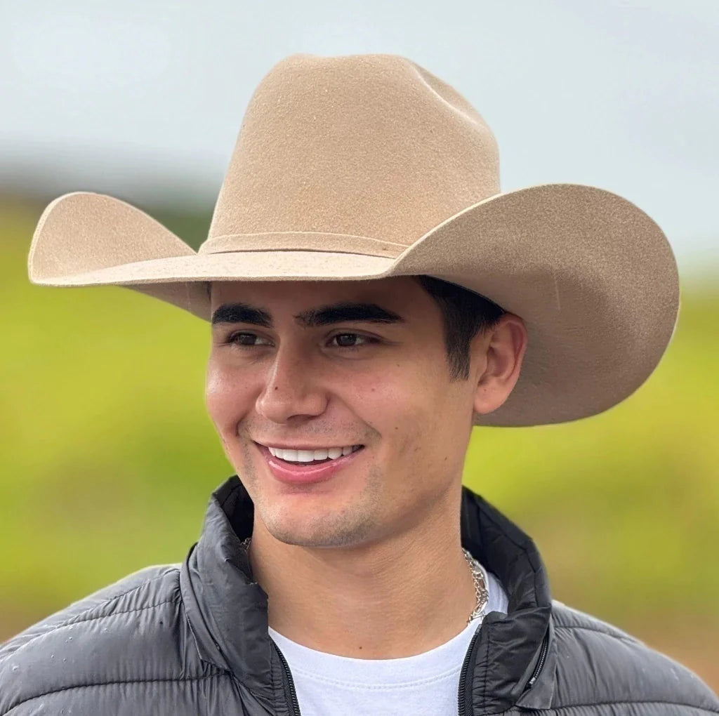 Chapéu Arena Feltro - Lã Resistente Estilo Country Premium