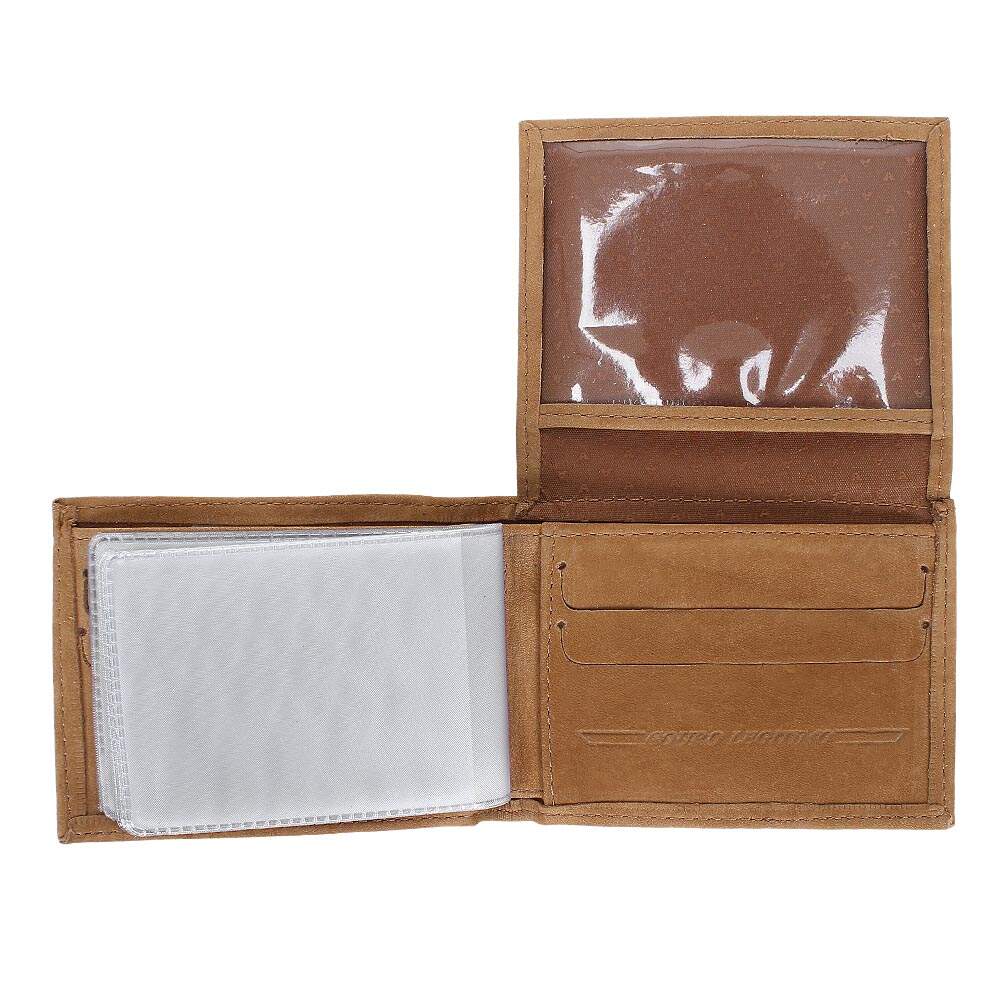 Carteira Masculina Premium Nobuck - Elegância, Organização e Porta Habilitação Integrado