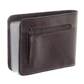 Carteira Masculina Premium - Couro Marrom Escuro