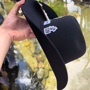 Chapéu Country Ariat Preto de Lã Premium: Estilo Tradicional e Conforto Duradouro