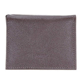 Carteira de Bolso Masculina - Couro Legítimo Marrom com 14 Compartimentos